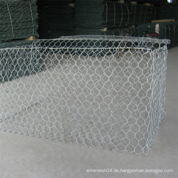 Hexagonales Gabion -Netz für Flussmauer